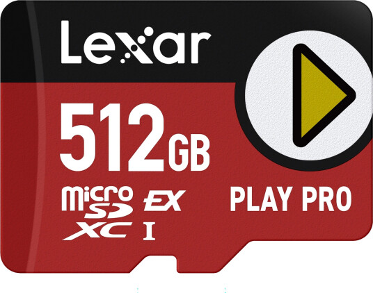 Lexar microSD Express PLAY Pro   900MB/s   512GB