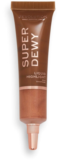 Makeup Revolution Superdewy Liquid Highlighter Gold Champagne