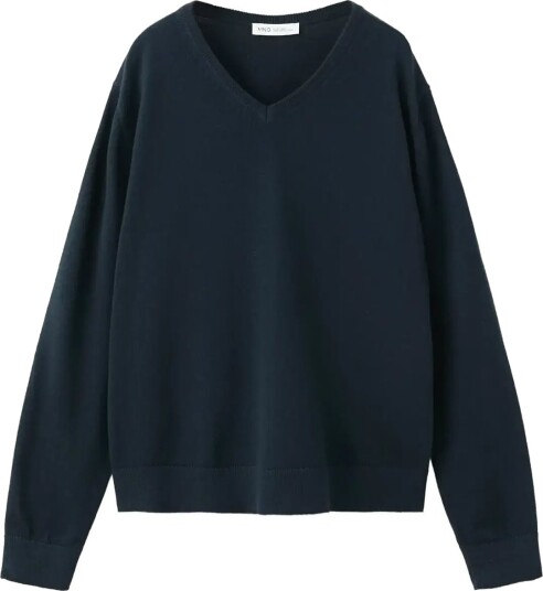 Mango Jersey Pico Navy 11 12