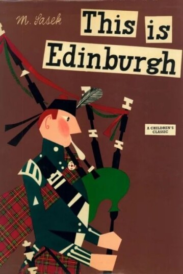 This Is Edinburgh Av Miroslav Sasek