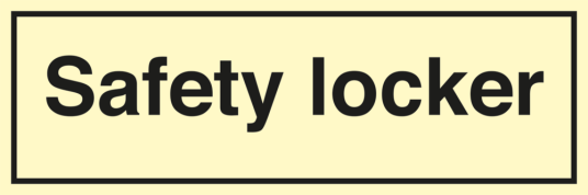 Jo Safety Safety locker Etterlysende Vinyl HI150 100 x 300 mm