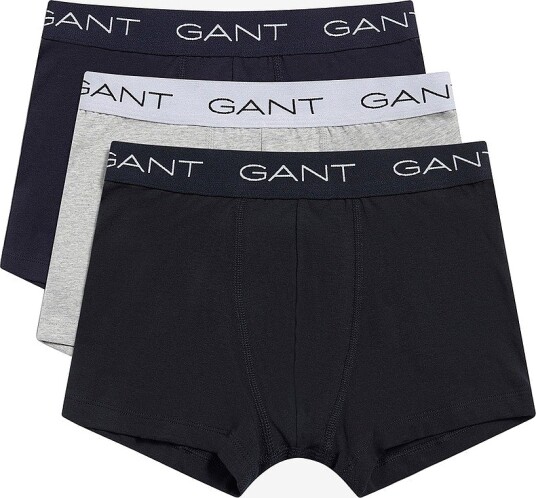 Gant Boksershorts Multi Boxer Briefs 3 pakning Svart Gant Boksershorts Multi Boxer Briefs 3 pakning Svart