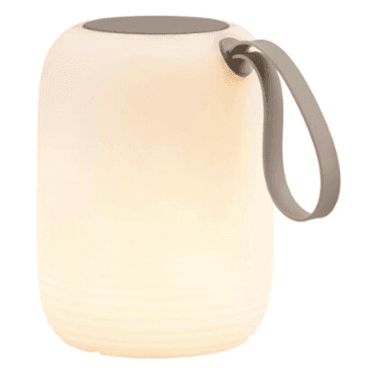 Villa Collection Hav LED lampe m/ høytaler hvit/sand