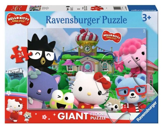 Ravensburger Gulvpuslespil 24 Brikker Hello Kitty Ravensburger Gulvpuslespil 24 Brikker Hello Kitty