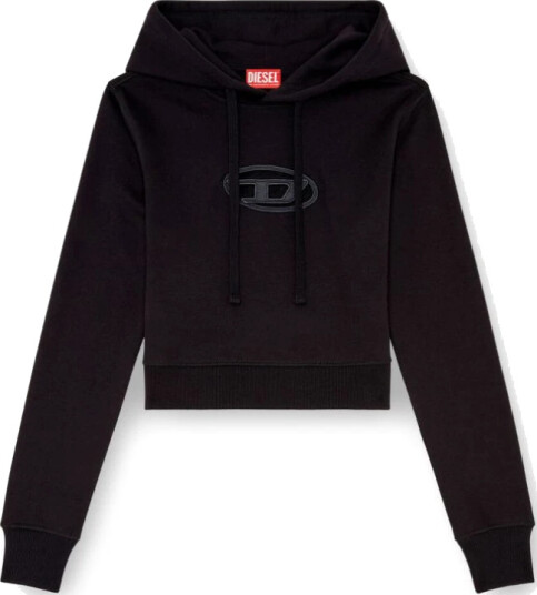 Diesel Dame Gensere & Hettegensere Svart L,
