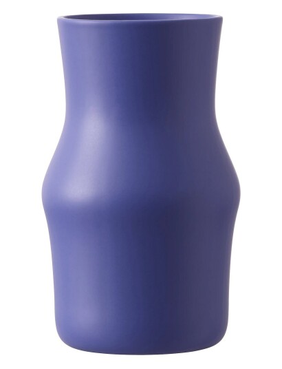 Gense Vase Dorotea Purple IRIS BLUE H28CM