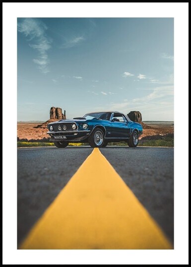American Horsepower Plakat Plakat / 70x100cm