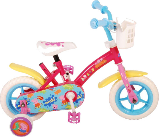 Peppa Gris Bike 10 Tommer Peppa Gris Bike 10 Tommer