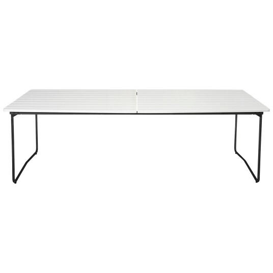 Grythyttan Stålmöbler Grythyttan Stålmöbler B31 Bord 92x230 Cm White lacquered Eik / Sort