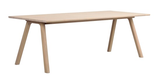 Rowico Home Clapperton matbord Vitpigmenterad 220 x 95 cm Hvit