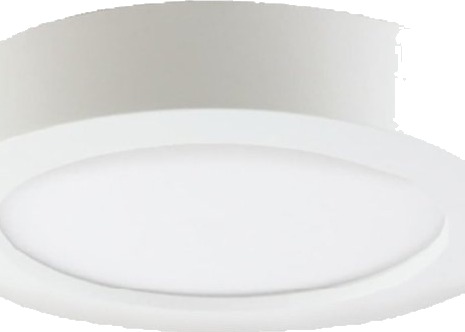 Orno City Led Taklampe 20W Downlight Overflatemontert Rund 1600 Lm 3000K Hvit