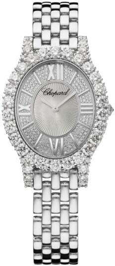 Chopard Dameklokke 109422 1101 Diamond Hour Sølvfarget/18 karat