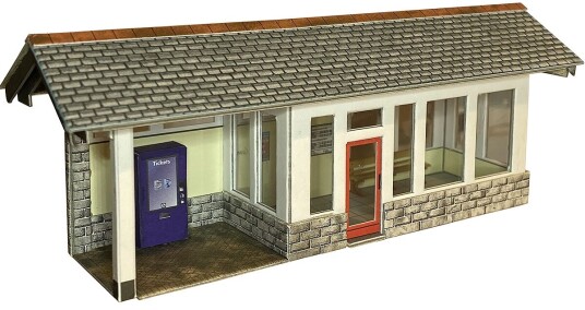 Metcalfe PN923 - N Moderne Platform Skur