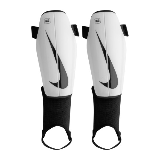Nike Charge Guard, leggskinn, junior S WHITE/BLACK/BLACK