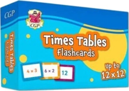 Times Tables Flashcards: Perfect For Learning The 1 To 12 Times Tables Av Cgp Books
