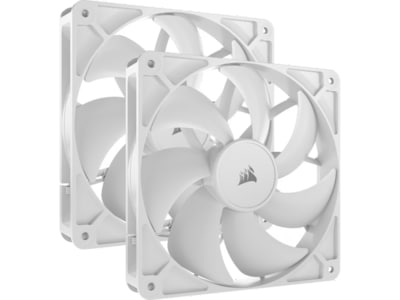 Corsair RS140 2pk Kabinettvifte 140mm Hvit med PWM Corsair RS140 2pk Kabinettvifte 140mm Hvit med PWM