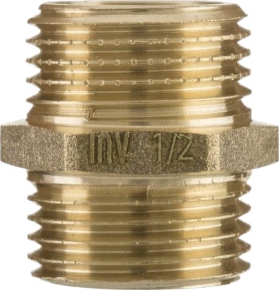 Messing Koblingnippel 3/4' ' ' ' ' '