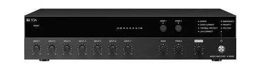 Toa A-3606d Digital Mikseforsterker 60w 7in,6micmax,100v/8ohm,Dsp,Webgui Toa A-3606d Digital Mikseforsterker 60w 7in,6micmax,100v/8ohm,Dsp,Webgui