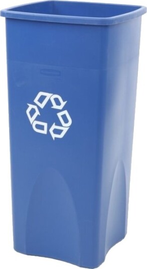 Affaldsspand Rubbermaid Blå Pe 87 L