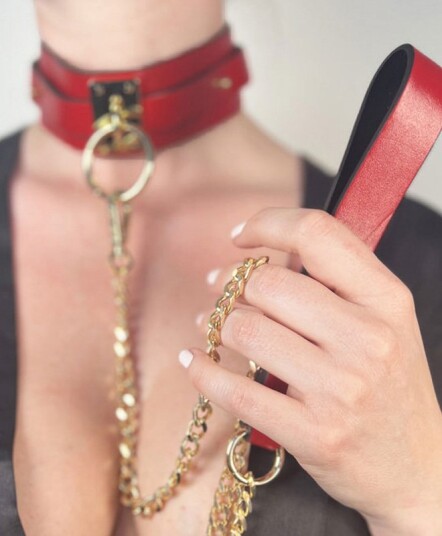 Shiver Shiver Choker + Lead All Mine YL-80415