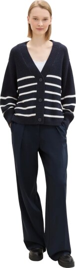 Tom Tailor V Neck Cardigan Navy L