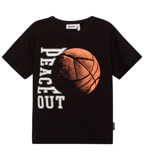 Molo T skjorte Riley Ember Basket 6 år 116 T skjorte Svart