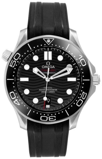 Omega Herreklokke 210.32.42.20.01.001 Seamaster Diver 300M Sort/Gummi Omega Herreklokke 210.32.42.20.01.001 Seamaster Diver 300M Sort/Gummi
