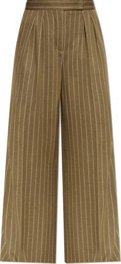 Max Mara Dame Bukser Grønn M, Max Mara Dame Bukser Grønn M,