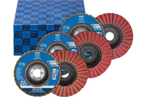 Pferd Lamellskive Sett PVZ 125mm Pferd Lamellskive Sett PVZ 125mm