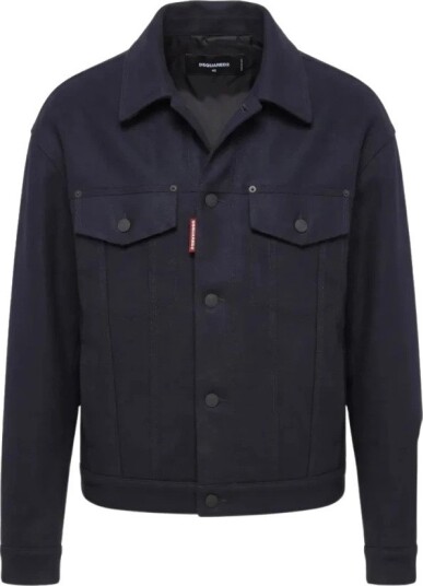 Dsquared2 Herre Jakker Blå M,