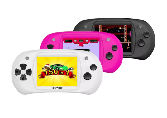 Denver Gamepad 2,4" LCD Skjerm og 150 Spill