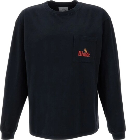 Rhude Herre Topper Svart S, Rhude Herre Topper Svart S,