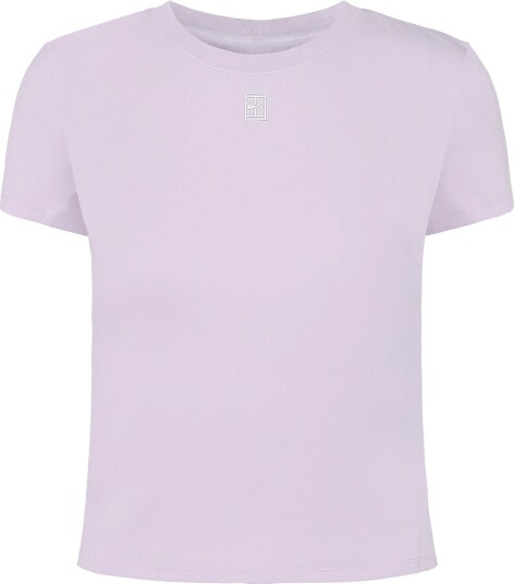 Nike Nike Court Dri Fit Advantage Top   BLEACHED LILAC/WHITE   L
