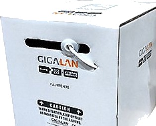 Giga Lan 305 Meter 4X2xawg23 Kat6a Utp Lszh Hvid 305 M Giga Lan 305 Meter 4X2xawg23 Kat6a Utp Lszh Hvid 305 M