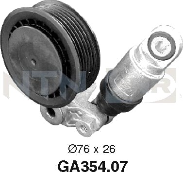 SNR GA354.07 Strammehjul, kilerem