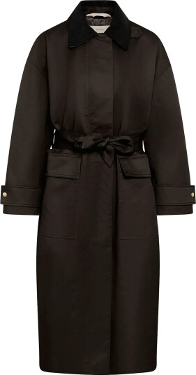 InWear Hunteryiw Coat Brown 36 InWear Hunteryiw Coat Brown 36