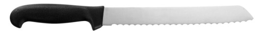 PULSIVA Brødkniv Marcata; Bladlengde 25 cm, 33 cm (L); Svart