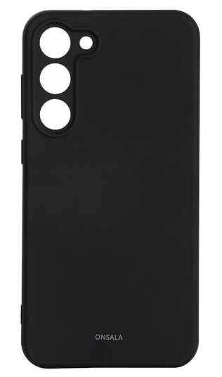 GEAR Onsala Silikon Deksel til Samsung Galaxy S23+ - Svart