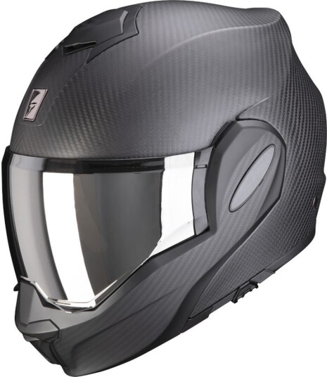 Scorpion Åpningshjelm EXO-Tech Matt Carbon L