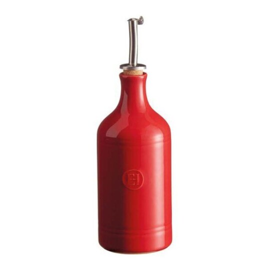 Emile Henry Flaske olivenolje 0,4L rød Emile Henry Flaske olivenolje 0,4L rød