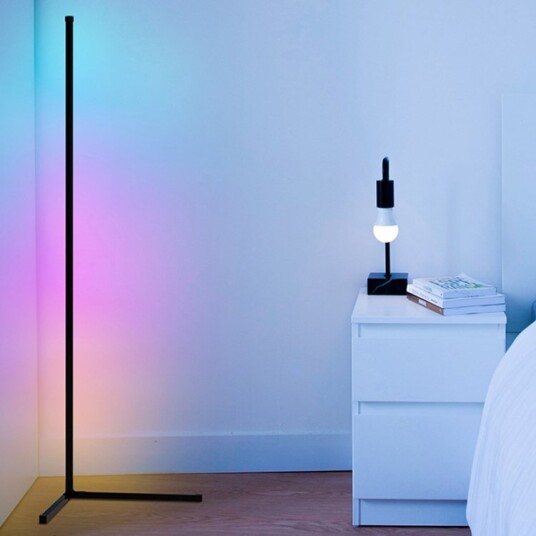 RGB LED Stav Gulv lampe med USB