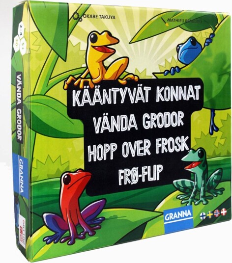AMO Games Flipover Frog Brettspill