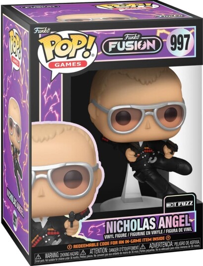 Funko Hot Fuzz actionfigur Nicholas Angel