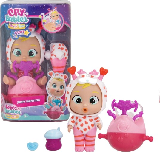 Imc Toys Cry Babies Magic Tears Stars Jumpy Monsters Momo Figur 3+ År