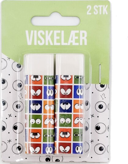 Viskelær My rules 2 pk.