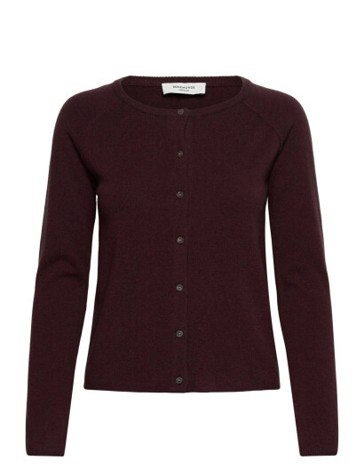 Rosemunde Rwlaica Cashmere Ls O-Neck Raglan C - Red - XS
