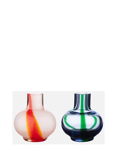 Marimekko Home Mini Vase Set 2Pcs Multi/patterned ONE SIZE Marimekko Home Mini Vase Set 2Pcs Multi/patterned ONE SIZE
