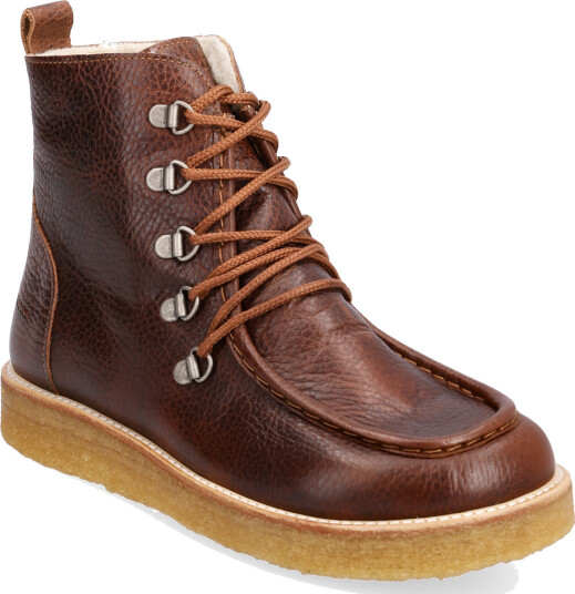 ANGULUS Boots - Flat - With Laces - Brown - 42