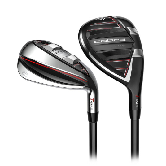 Cobra T-Rail 3.0 Kombosett Grafitt Herre Høyre A-Flex 5h + 6-Pw