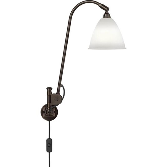 Bestlite BL6 Vegglampe Sort Messing & Porselen Bestlite BL6 Vegglampe Sort Messing & Porselen